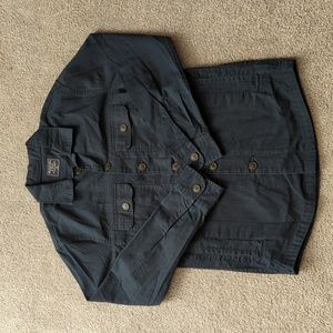Abercrombie & Fitch Navy Shirt/Jacket
